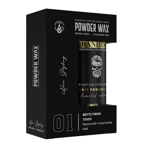 POLVOS TEXTURIZANTES POWDER BANDIDO NEGROS.