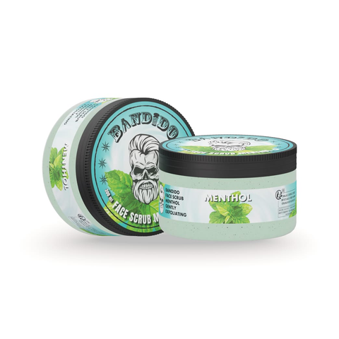 Exfoliante para limpieza facial, Menthol BANDIDO.