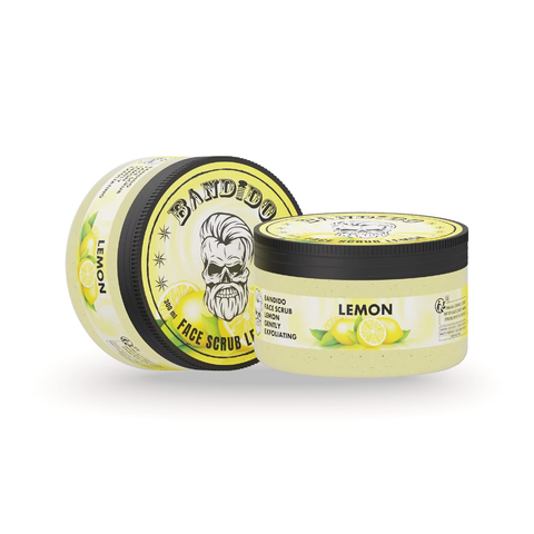 Exfoliante para limpieza facial, Limón  BANDIDO.