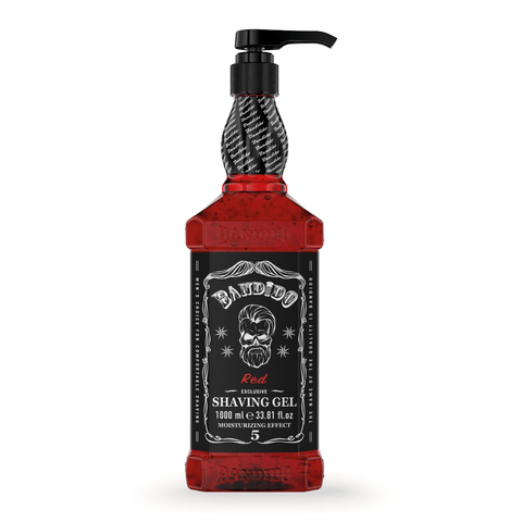 GELES PARA AFEITAR ROJO BANDIDO.